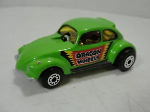 1972 Matchbox 1/64 VW Volkswagen Beetle Streaker "Dragon Wheels" - Picture 1 of 5