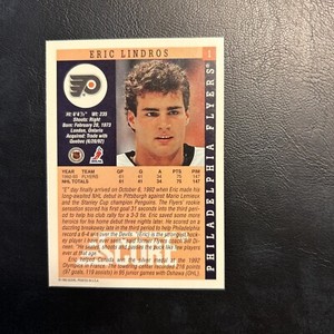 C55c 1993/94 Score #1 Eric Lindros Philadelphia Flyers