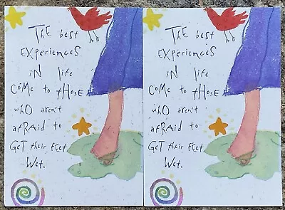 Lot Of 2 Identical Trifold Hallmark Graduation Greeting Cards ~ Glitter in front - Image 1 of 4