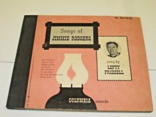 LEFTY FRIZZELL SONGS OF JIMMIE RODGERS Set Missing 1 LP