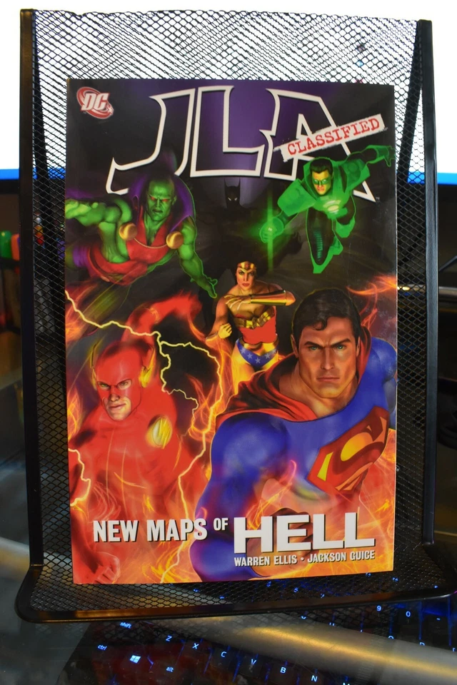 JLA 分类新地狱地图 DC TPB 全新超人蝙蝠侠闪光 GL WW — 第 1/1 张图片