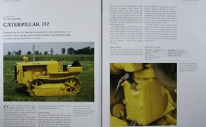 Raupe Traktor Bild Artikel Blatt vergriffen Wandbild Deko Display  - Bild 1 von 1