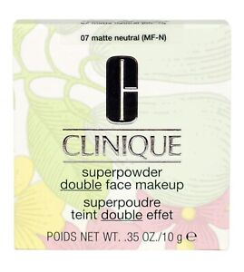 Clinique Superpowder Double face - 07 Matte Neutral- 0.35oz/10g- New Fresh model