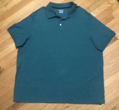 EUC Mens Croft Barrow Easy Care Collared S/S Preshrunk Pique Polo Shirt Sz 4XB - Image 1 of 3