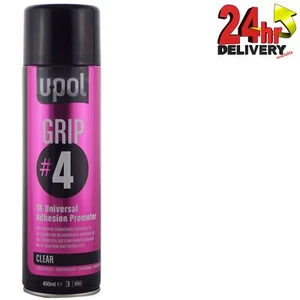 U-Pol Grip #4 GRIP/AL 1K promotor de adhesión universal 450 ml lata de aerosol despejar Upol - Imagen 1 de 4