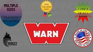 WARN LOGO Vinyl Decal 3M Toolbox Phone Bumper Large Sticker Multiple Sizes - Bild 1 von 11