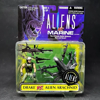 Alien vs. Marine Drake vs. Alien Arachnid Kenner 1996 - De colección - Sellado - Nuevo Foto 1 de 4