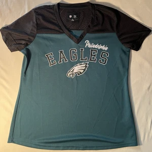 Philadelphia Eagles Women's Extra Large NFL Team Apparel V Neck Jersey Shirt - Picture 1 of 7