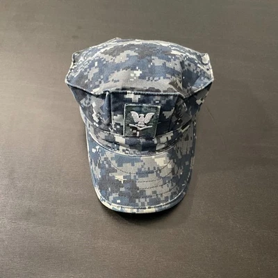 US Navy Cap Working Utility Digital Camo Hat Type III Military Issue Streetwear - Image 1 of 2