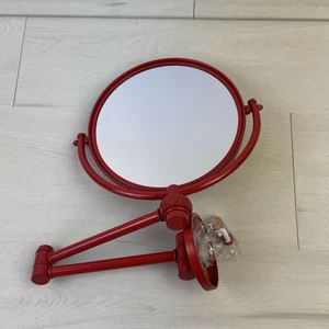 8 Inch Wall Mounted Extending Make-Up Mirror with Smooth Accents - Picture 1 of 8