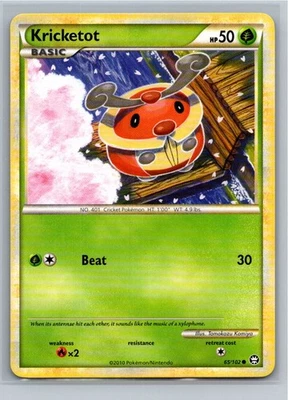 Kricketot Common Triumphant 65/102 NM - Image 1 of 2