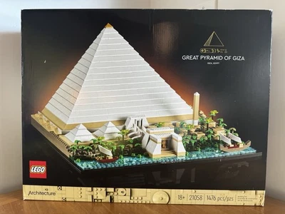 LEGO ARCHITECTURE: Große Pyramide von Gizeh (21058) Neu im Karton. Factory Sealed - Bild 1 von 4