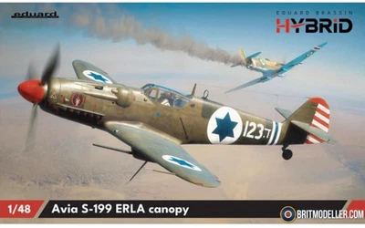 1/48 Eduard #948011 Avia S.199 Erla Canopy “Hybrid” - Image 1 of 2