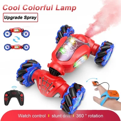 S-pider 4WD Rc Gesture Sensing Stunt Car Toys 360° Hand Gesture Remote Control - Image 1 of 4