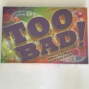 TOO BAD! Brettspiel Das Start bis Ende Spiel, wo Sie Ihr eigenes Glück machen! - Bild 1 von 4