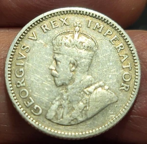 Afrique du Sud - Adm. Brittanique - 6 pences Georges V -  Argent 800 - 1932 - Imagen 1 de 2