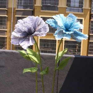 Three-dimensional Large Artificial Flower Silk Yarn Background Wall - Picture 1 of 22