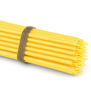 40x altar candles with Beeswax additive premium quality No. 100 36258 - Picture 1 of 1