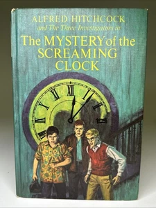 Alfred Hitchcock Three Investigators The Mystery of the Screaming Clock HC 1968 - Picture 1 of 8