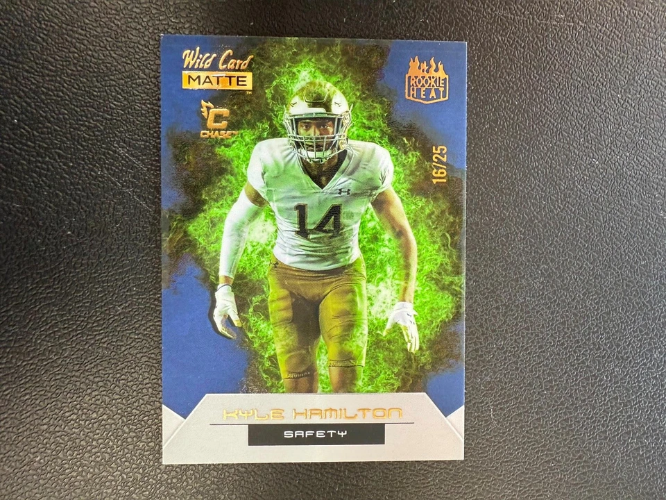 Kyle Hamilton 2022 Wild Card Matte 16/25 Rookie RC Ravens D38 - Image 1 of 1