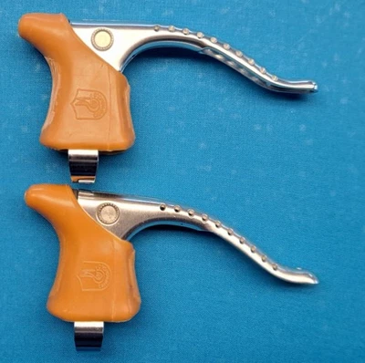 NOS Campagnolo Super Record 刹车杆带罩,一对 — 第 1/4 张图片