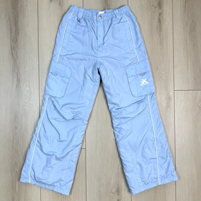 ZeroXposur Niñas Pantalones de Nieve Jóvenes L 14 Azul Forrado de Vellón Carga Esquí Invierno LEER Foto 1 de 4
