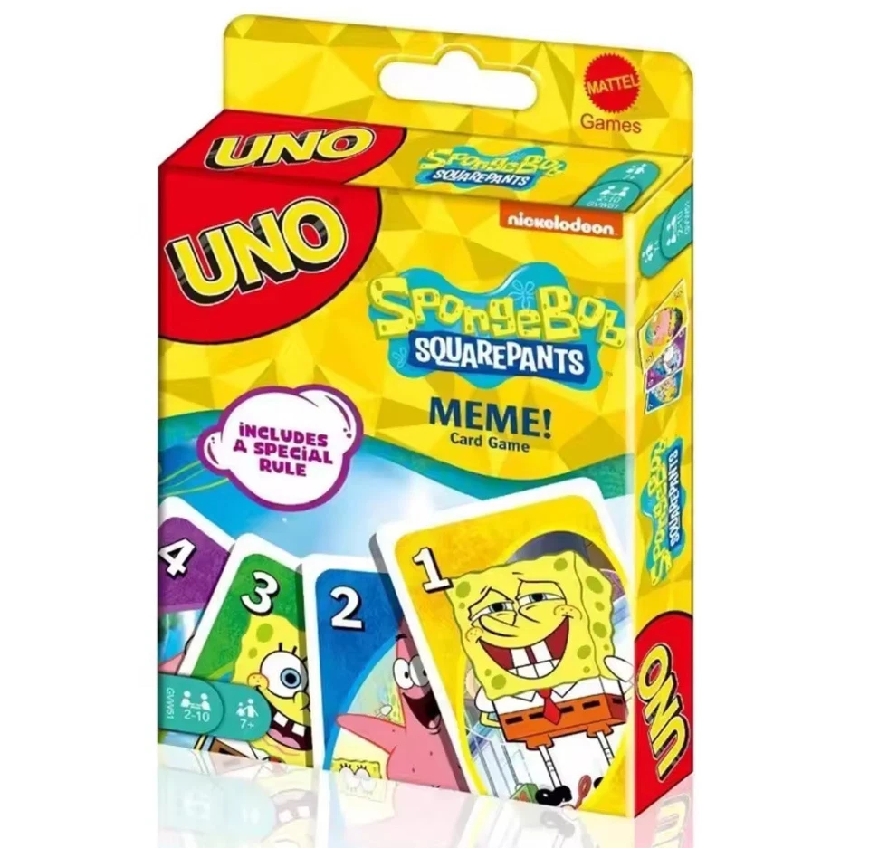 Mattel Uno SpongeBob SquarePants Card Game - Image 1 of 1