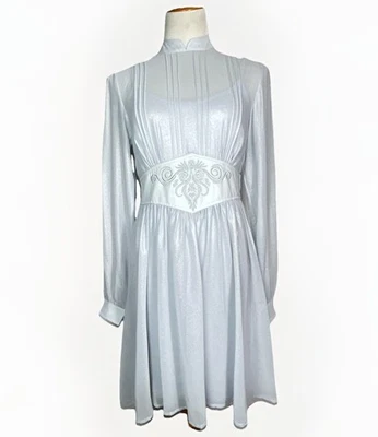 Beetlejuice 2 Cosplay Astrid Deetz Costume Dress Sz Small Long Sleeve Mesh Movie - Image 1 of 4