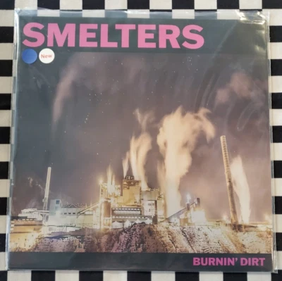 Burnin' Dirt LP by Smelters smoky blue vinyl 2022 brand new unplayed MBR74 - Image 1 of 2