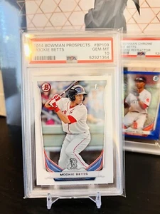 ⭐️ 2014 Bowman 1st Prospects MOOKIE BETTS #BP109 PSA 10 Graded RC Card 🔥🔥 - Picture 1 of 2
