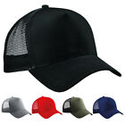 Beechfield Unisex Snapback Trucker Curved Peak Adjustable Mesh Baseball Cap Hat