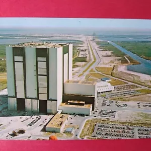 NASA Vehicle Assembly Building Aerial View Kennedy Space Center Florida - Picture 1 of 3