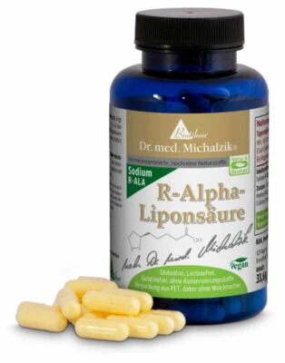 R-Alpha-Liponsäure - Dr. med. Michalzik - ohne Zusatzstoffe - BIOTIKON®