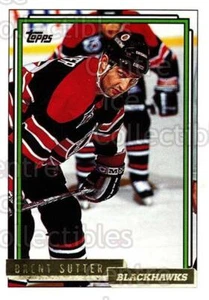 1992-93 Topps Gold #75 Brent Sutter - Picture 1 of 1