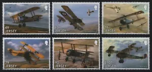 Jersey 2017 - Mi-N.o 2136-2141 ** - Estampillada sin montar o nunca montada - aviones / aviones - Imagen 1 de 1