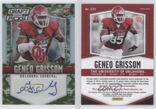2015 Panini Prizm Collegiate Draft Picks Camo /99 Geneo Grissom Rookie Auto RC