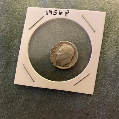 1956 P Roosevelt Dime Errors 10C (proof Like) - Image 1 of 4
