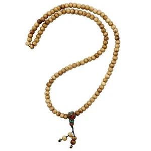 Collana per la preghiera - Rudraksha Mala - Collana Sadhu 0,5 cm - monaco mendic - Picture 1 of 7