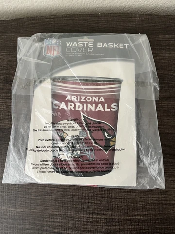 NFL Waste Basket Cover Water Cooler, Cooler Arizona Cardinals Stretch Material Cover