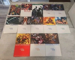 13 X LOT Marvel Comics Civil War Trade Paperback Collection ETC - Picture 1 of 17