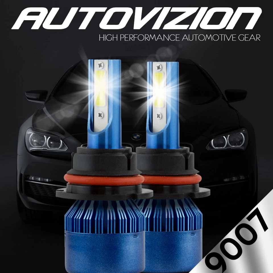 AUTOVIZION LED HID Headlight Conversion 9007 HB5 6000K 1998-2000 Pontiac Firefly - Image 1 of 1