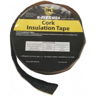 K-Flex Usa 800-Tape-Crk Pipe Insulation Tape, 30 Ft Overall Lg, 2 In Overall