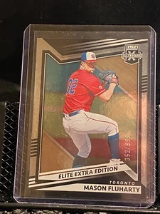 Mason Fluharty 2022 Elite Extra Base #d/999 - #158 Blue Jays - Imagen 1 de 2
