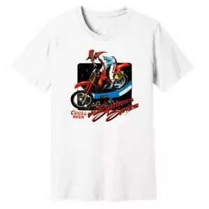 1988 Supercross Dirt Bike – Vintage Reprint – White – 100% Ringspun Cotton T-Shi - Picture 1 of 1