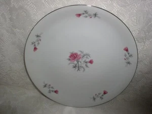 Plato de cena rosa rosa rosa Arlen fino China Japón pequeño 1562 10-3/8" ex usado estado - Imagen 1 de 3