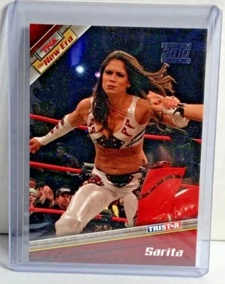 2010 TriStar TNA Wrestling New Era #54 Silver Sarita 16/30 SP - Image 1 of 3