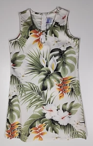 RJC Girl's Tropical Garden Short Tank Hawaiian Dress - Picture 1 of 5
