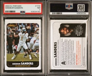 2024 Sports Illustrated for Kids - Shadeur Sanders - PSA 7 - Picture 1 of 1