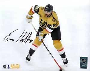 Foto Tomas Hertl autografata Vegas Golden Knights 8x10 IGM COA firmata sopra la testa - Foto 1 di 3
