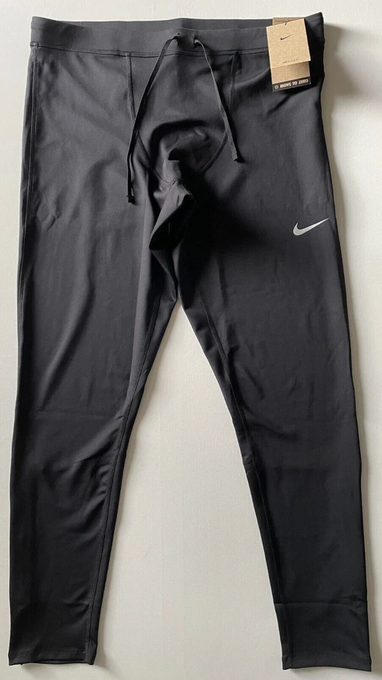 Nike Mens Dri-FIT Challenger Running Training Tights Black CZ8830-010 Size XXL